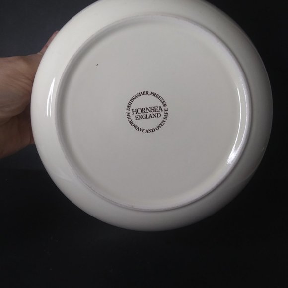 Hornsea England mixing bowl Bon Appetit cream colored - Picture 13 of 15